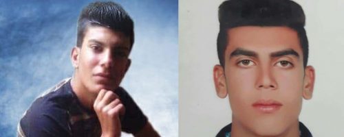 이란: 17세 소년 2명을 채찍질하고 비밀리에 처형