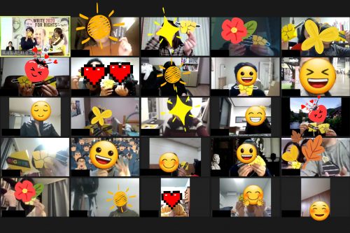 온라인으로 만났던 새로운 레터나잇!