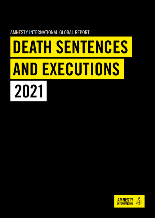 국제앰네스티, 2021년 전 세계 <연례 사형현황 보고서> 발표