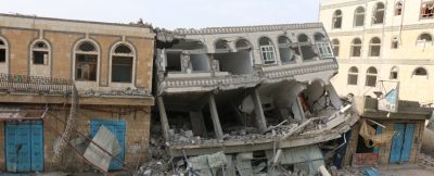 예멘: 연합군, 금지된 확산탄 사용해 민간인 지역 공습