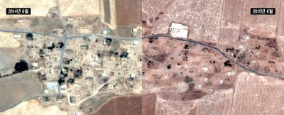 시리아: 미국이 지원하는 자치정부, 전쟁범죄 수준의 민간 거주지 파괴