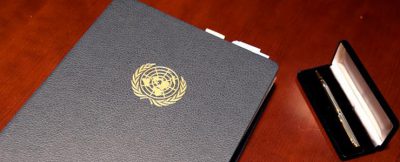 유엔: 역사적인 무기거래조약 발효를 위한 마지막 움직임